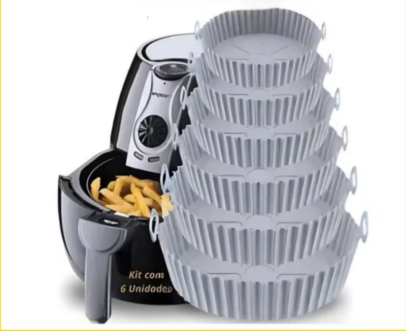 Kit 6 Capas Protetoras de Airfryer